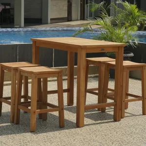 Beach Bar Table for 4 bar stools